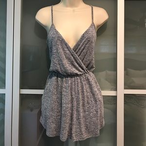 Grey Romper by Mossimo
