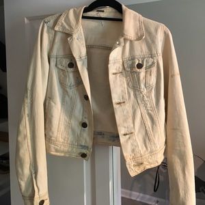 Free People denim jacket