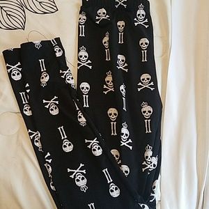 Skull leggings