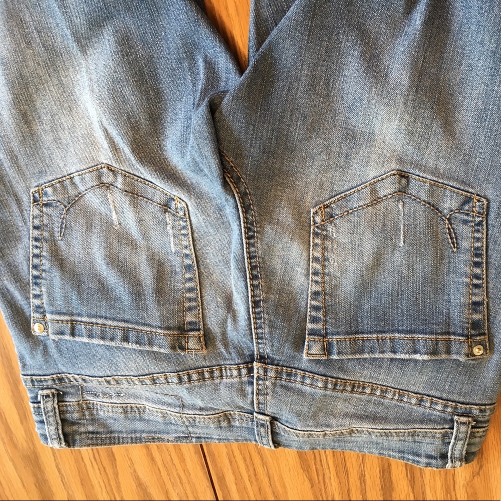 INC distressed pocket jeans size 4S
