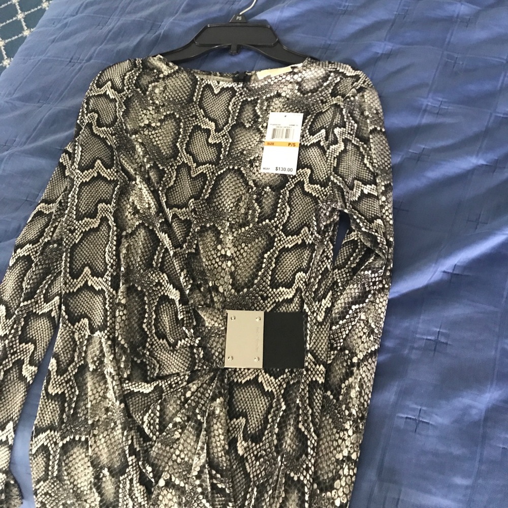 Michael Kors new snake print dress