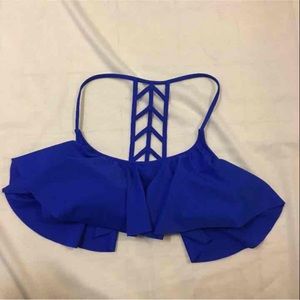 Women's Pink Victoria Secrets swim top large