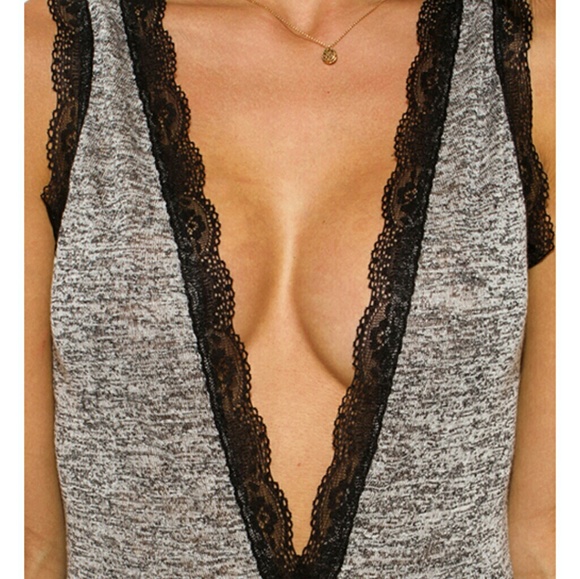 Gray bodysuit - Picture 4 of 4