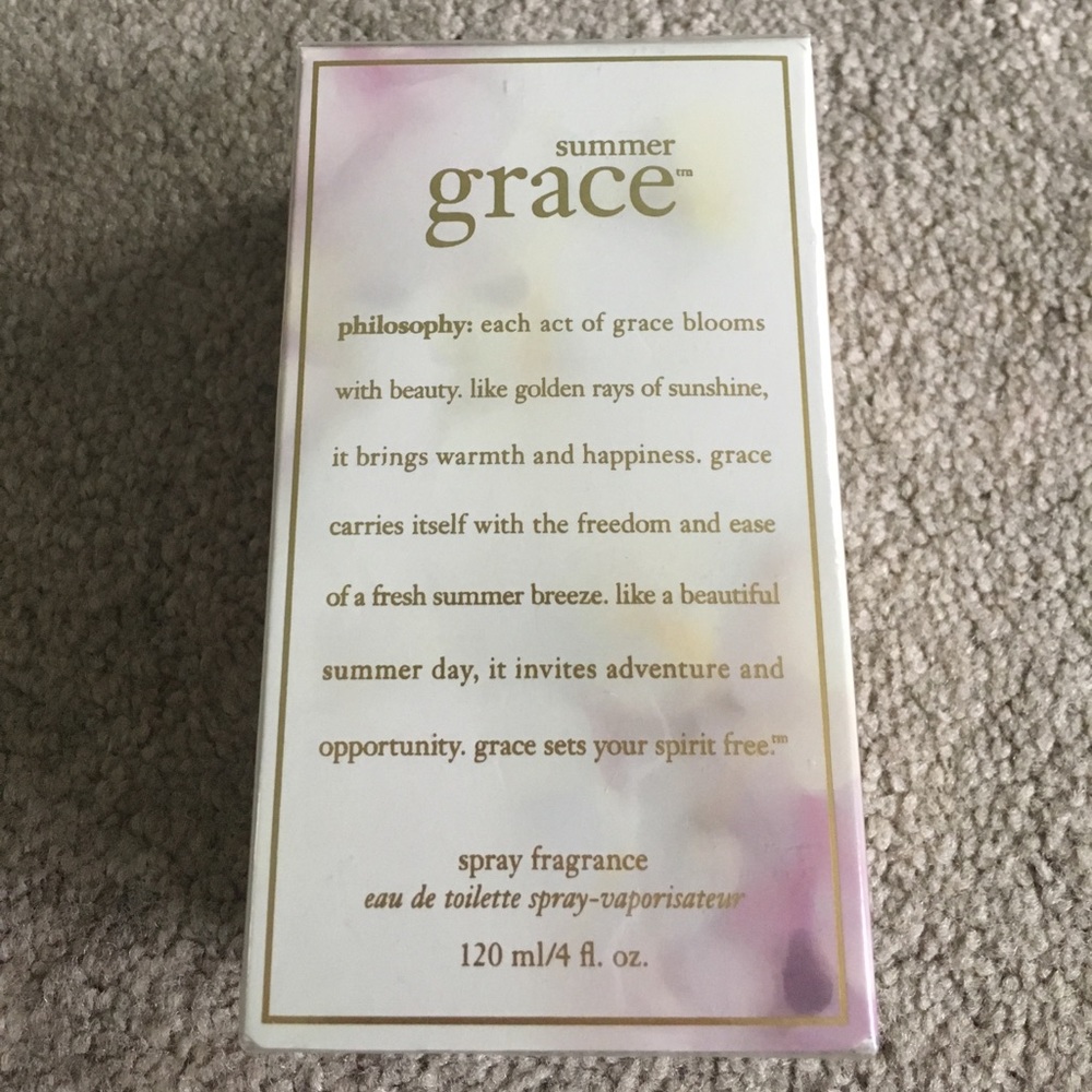 BNIB Philosophy Summer Grace Perfume! 4 fl oz 💛