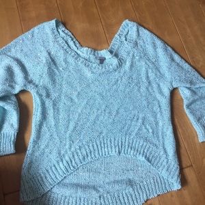 Blue sparkle sweater
