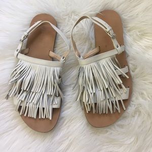 J. Crew Fringe Sandal