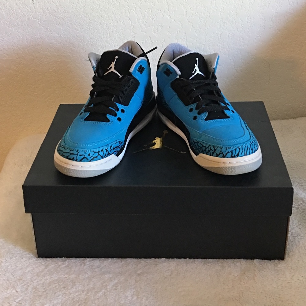 NIKE AIR JORDAN 3 RETRO BG (GS) "Powder Blue "