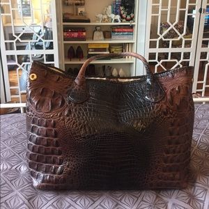 Brahmin Anytime Tote - Croc Embossed 🐊