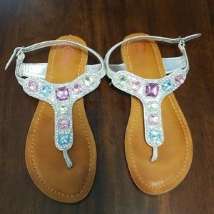 Candie's girl sandals,  size 2
