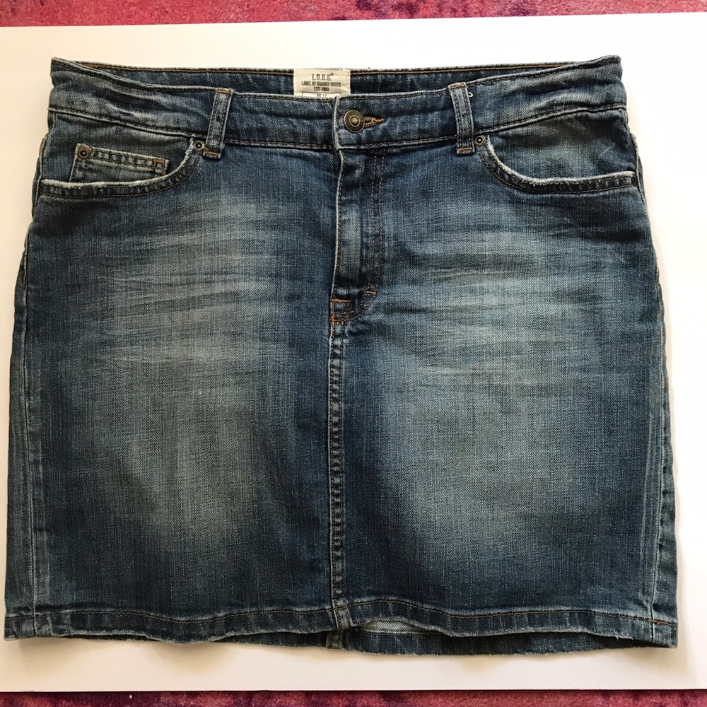 Jean mini skirt 🦋🌈✌️🌺