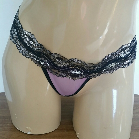 Two-piece Lavender Lace Baby Doll Set - Picture 3 of 8