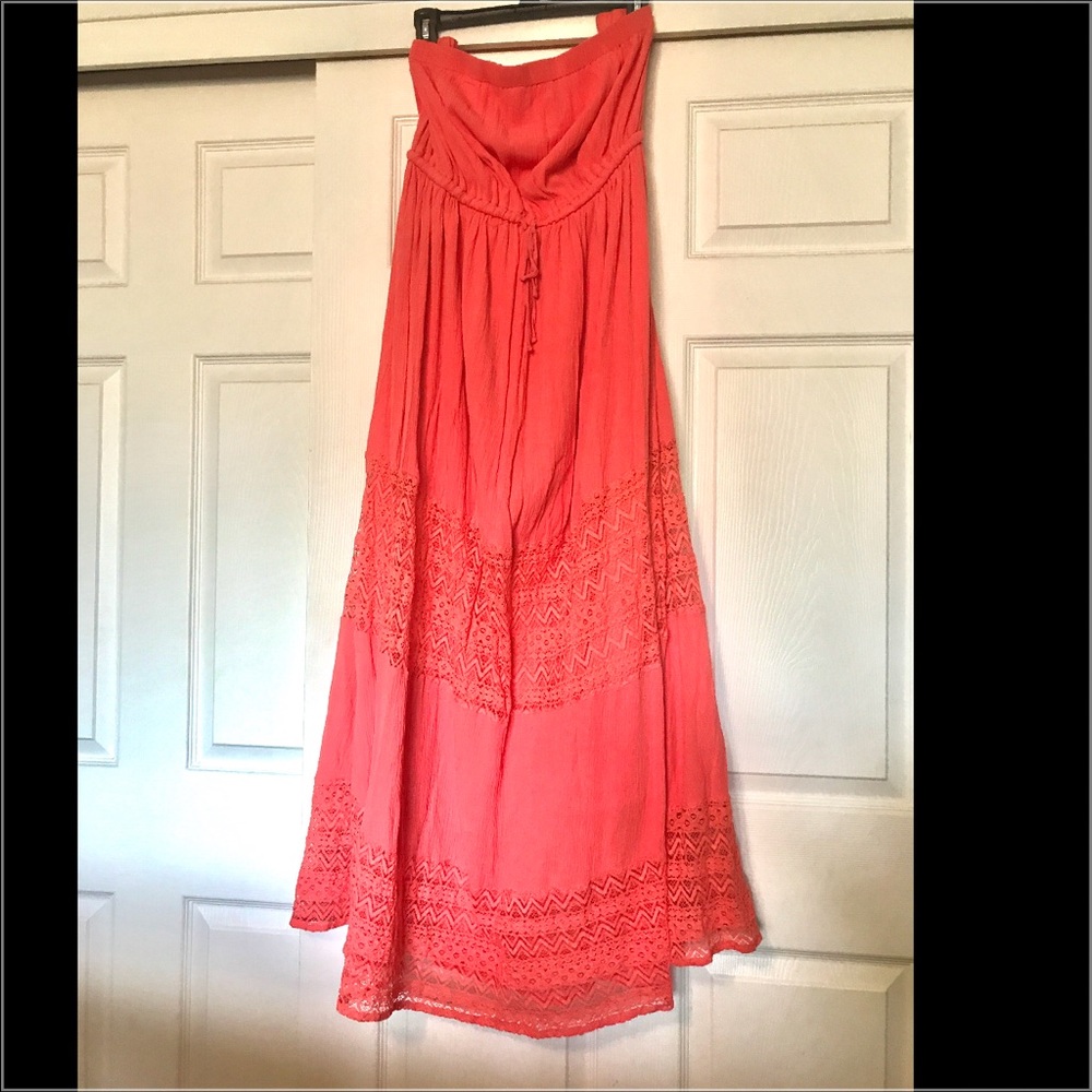 Beautiful tube top maxi dress