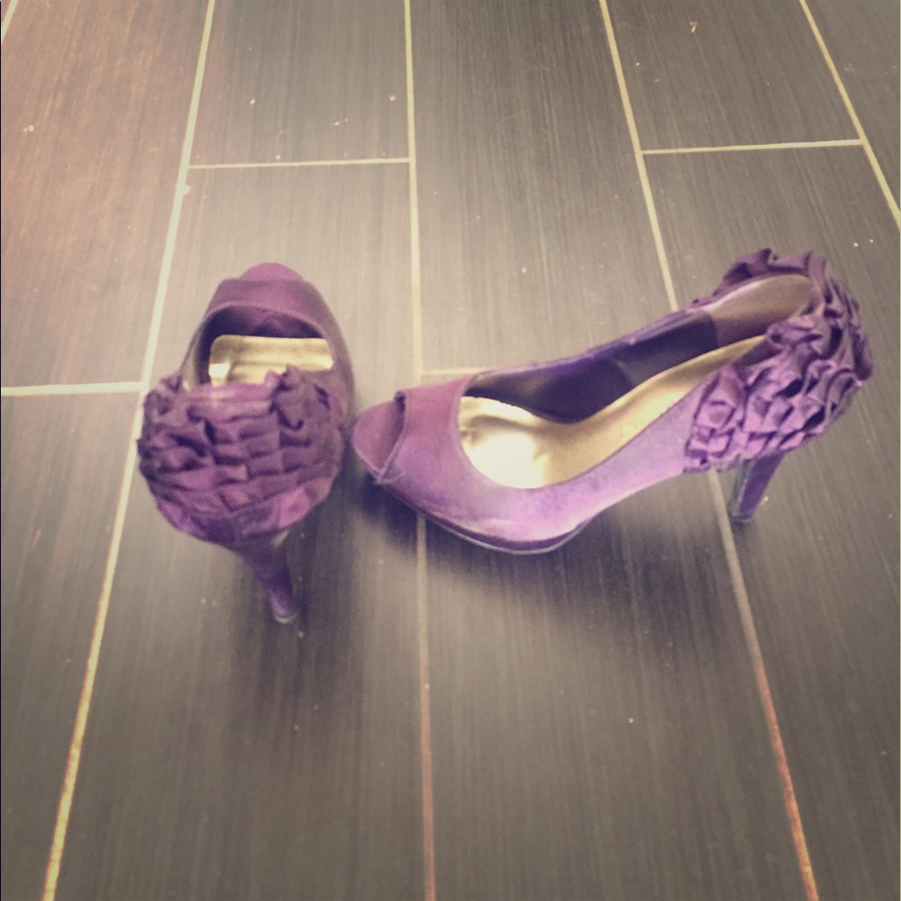 Purple heels