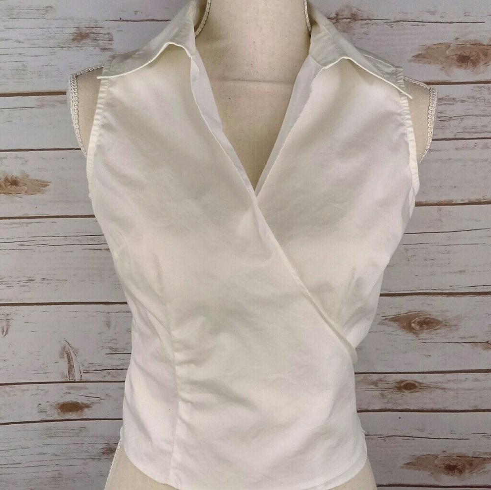 Express Off-white top