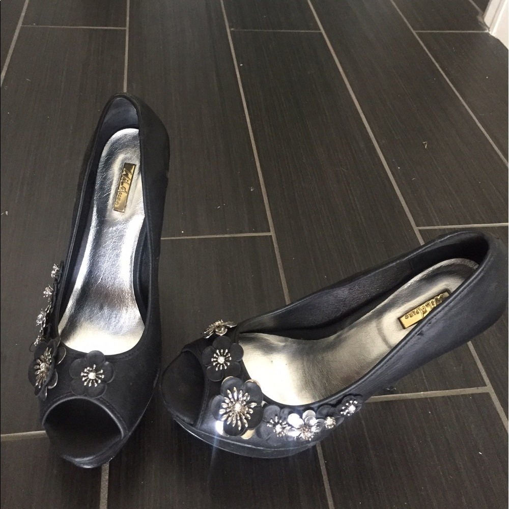 Black heels