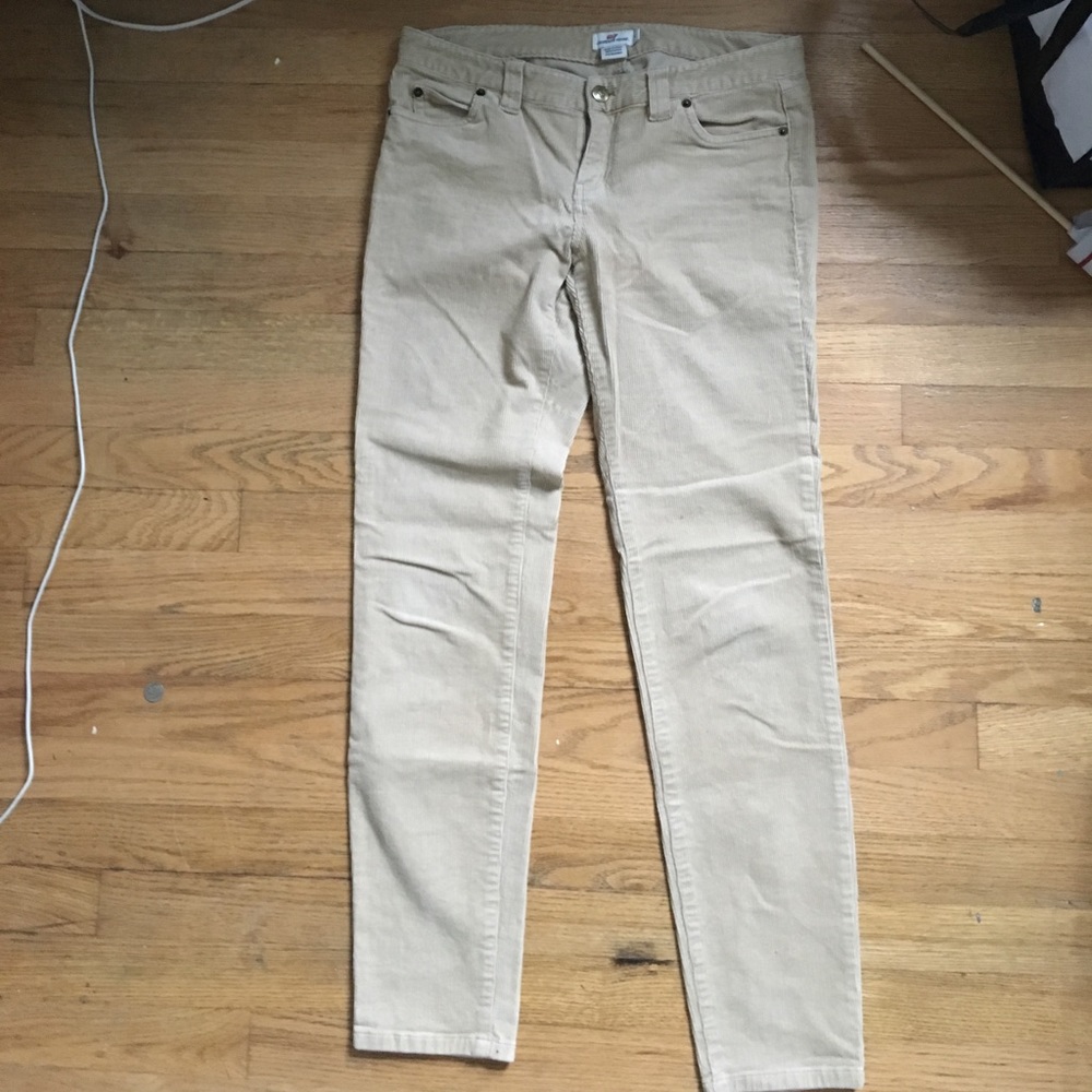 NEW PRICE Vineyard Vines Tan Skinny Corduroys