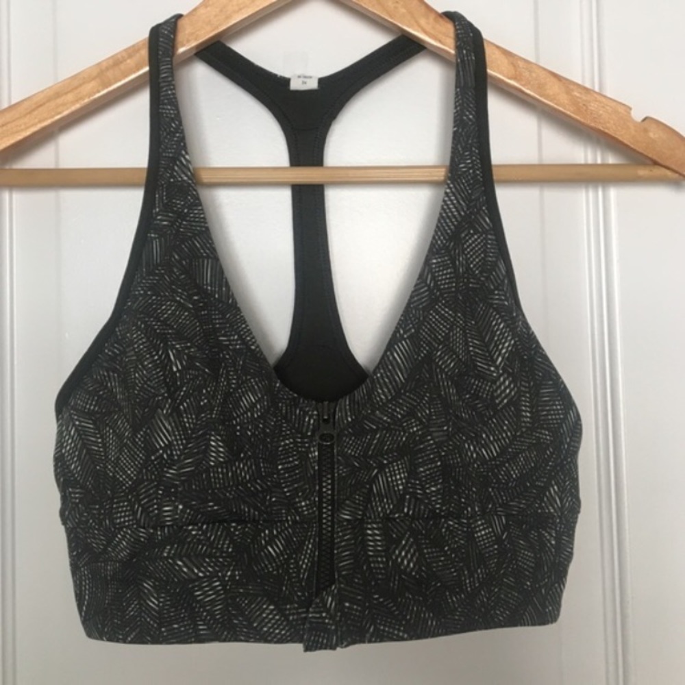 Lululemon zipper sports bra 6