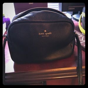 Kate Spade black cross body purse