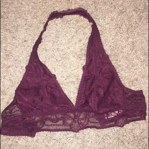 Victoria's Secret PINK Burgundy Bralette