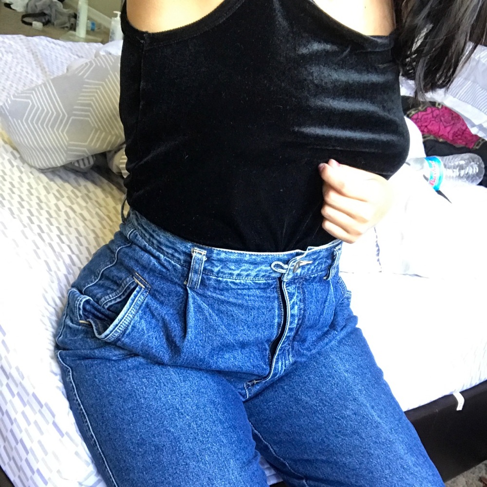 Vintage high waisted jeans