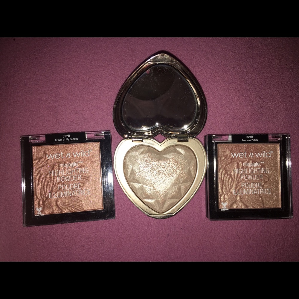 Too faced blinded by the light, wet n wild