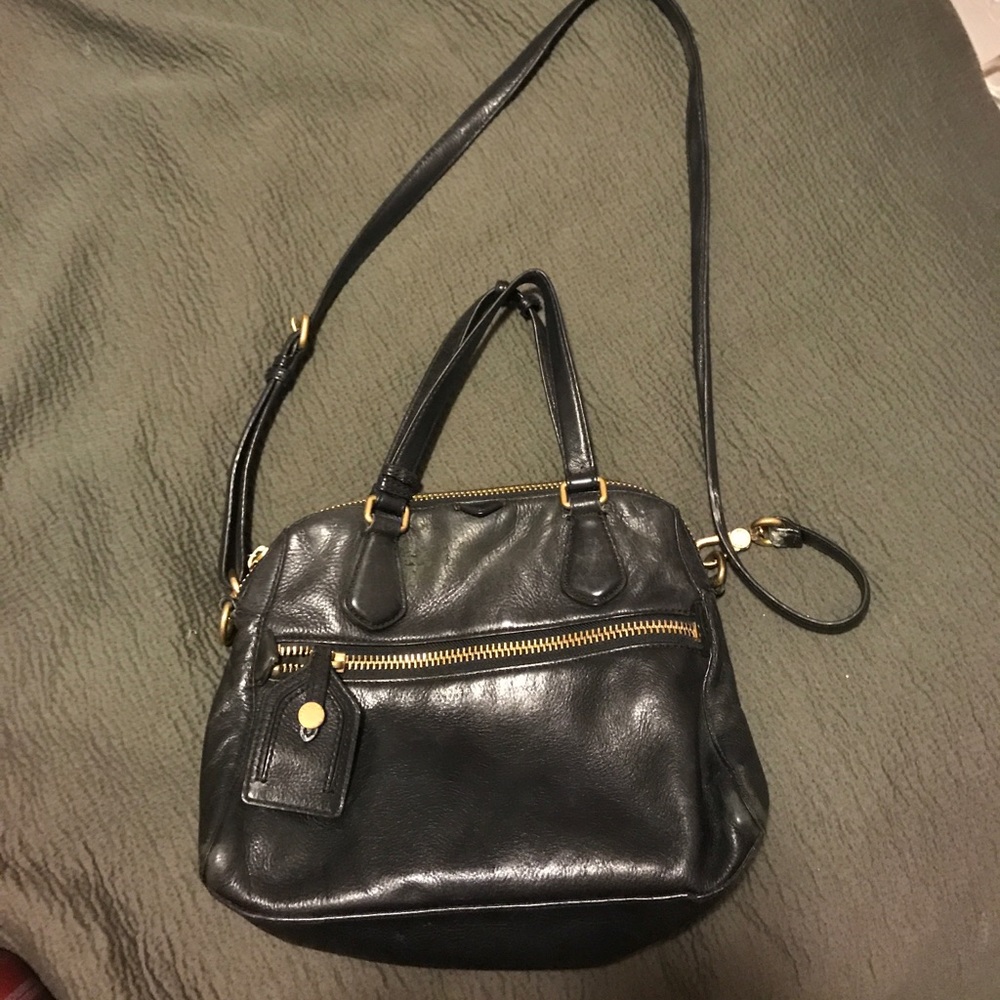 Marc by Marc Jacobs black leather bag