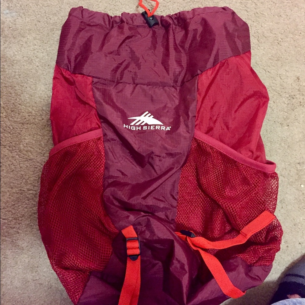 High sierra hiking day bag