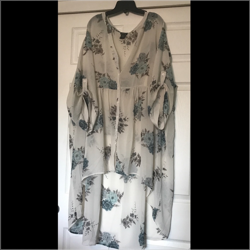 Stunning high-low blouse