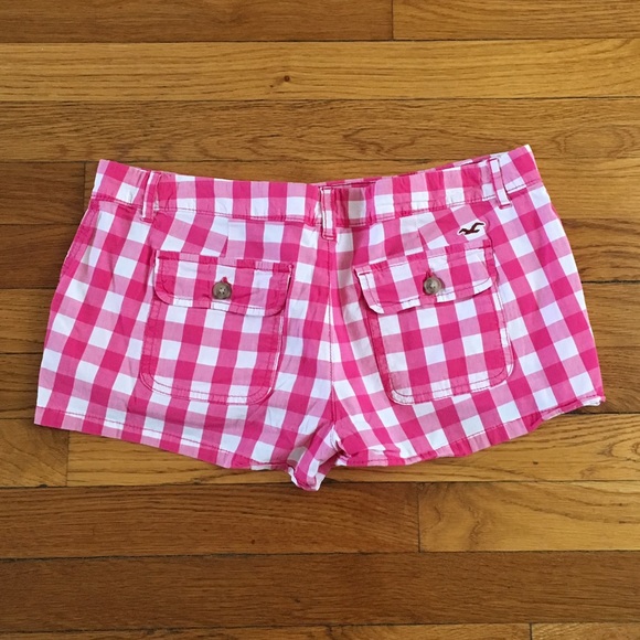 Pink gingham shorts - Picture 2 of 6