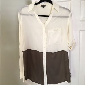 Express Button-Up with rolled sleeves