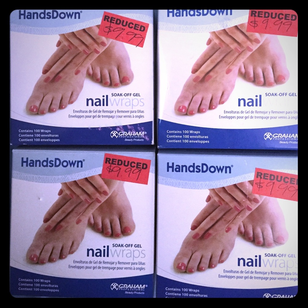 Gel soak off medical grade koban finger wraps