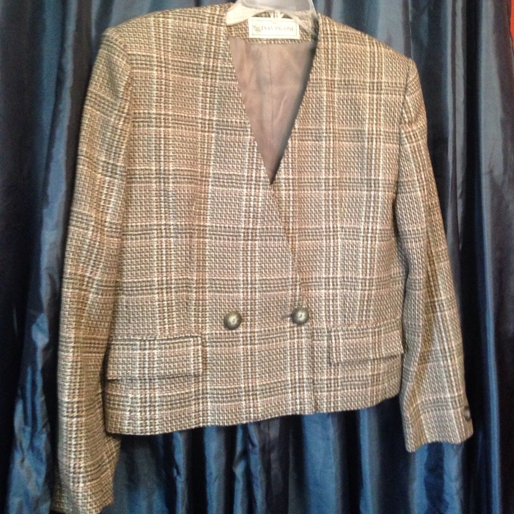 Evan Picone Wool Blazer