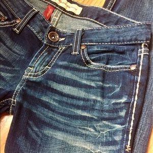 BKE THE BUCKLE DENIM MADISON SKINNY STRETCH CAPRI