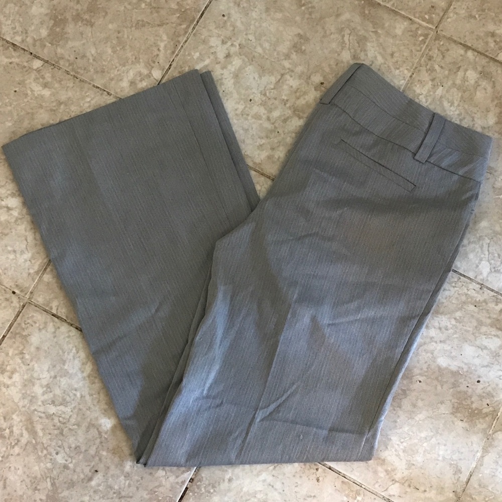 Size 12 Charlotte Russe Gray Dress Pants