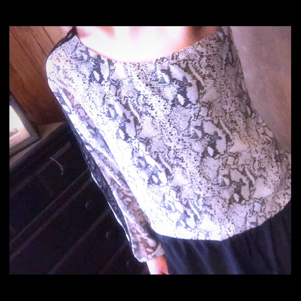 Maurice's dress shirt.
