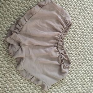 XS, Bought at Brandy Melville. John Galt shorts.