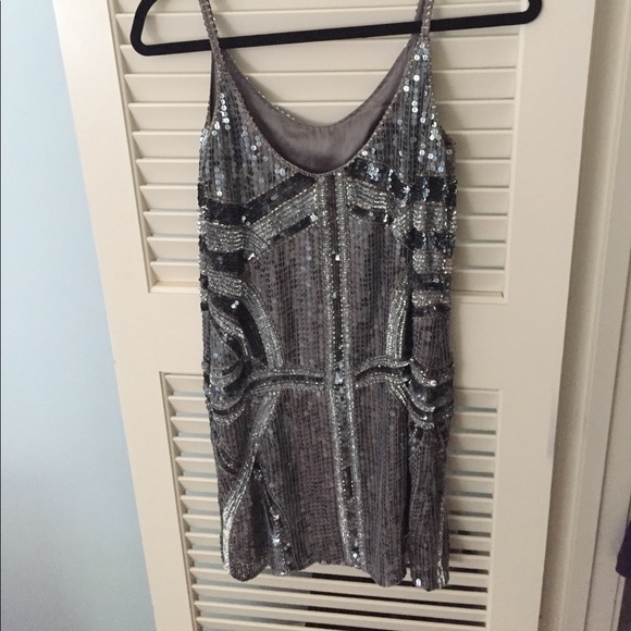 Parker Metallic Sequin Dress - Picture 3 of 3