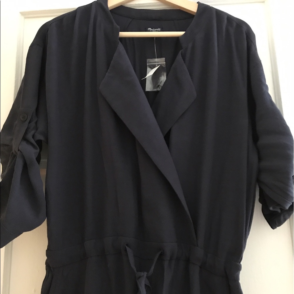 Madewell drawstring jumpsuit