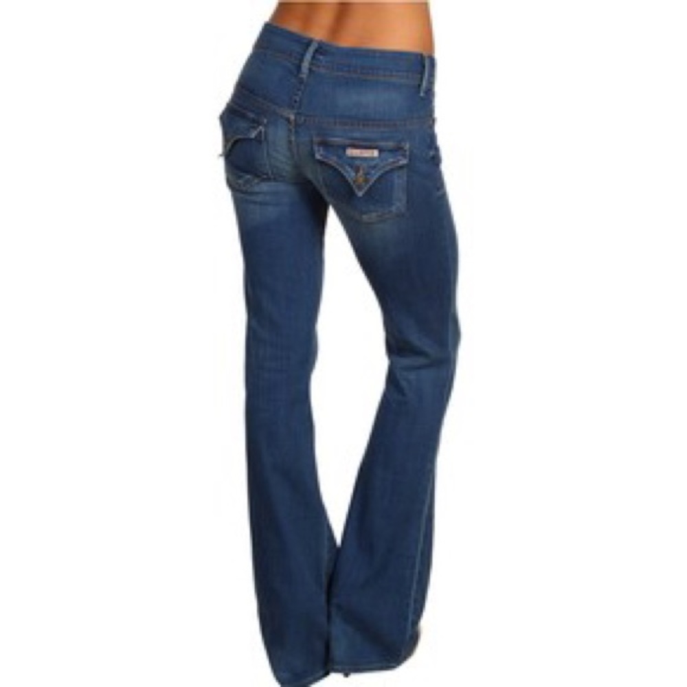 Hudson 'Christa' Mid-Rise Flare Jeans