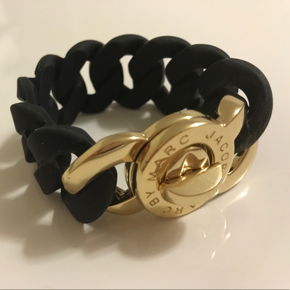 Marc x Marc Jacobs rubber bracelet