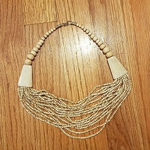 Kenyan ivory like necklace