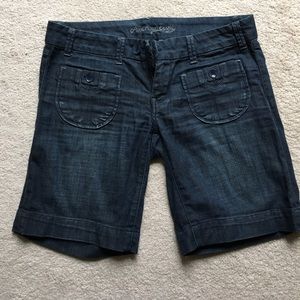 American Eagle jean shorts, size 6.