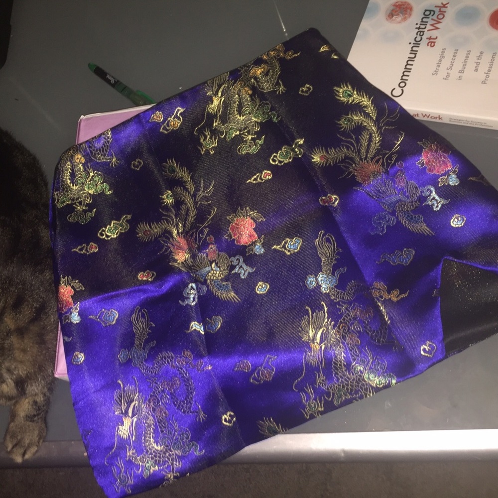 Mini Satin Skirt