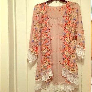 Floral Kimono
