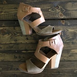 Dolce Vita Leather Block heels