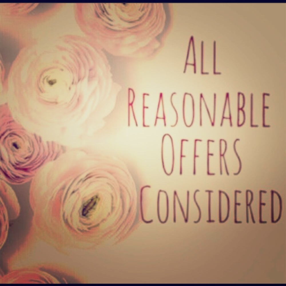 Reasonable offers accepted.