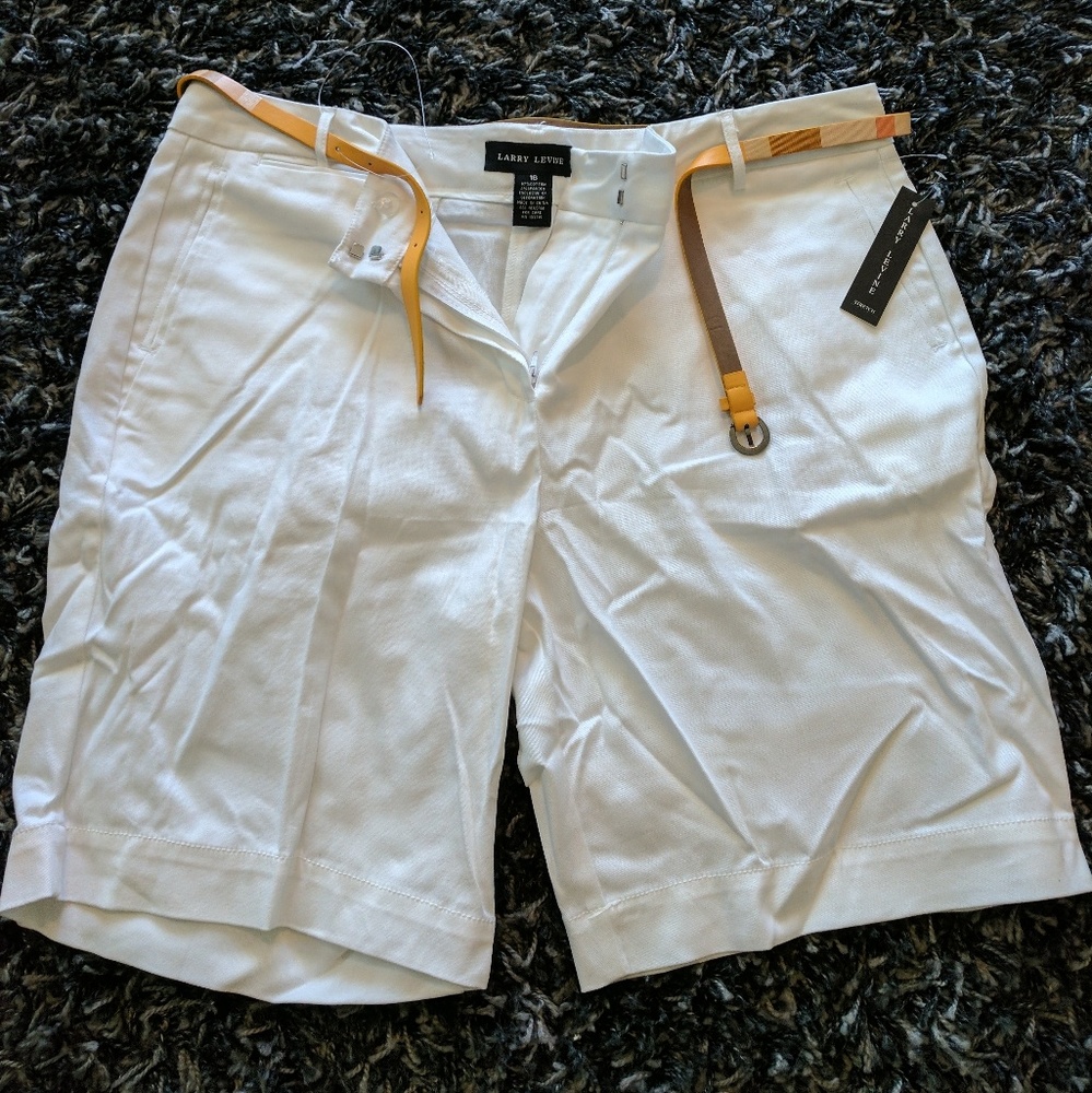 White Bermuda Shorts