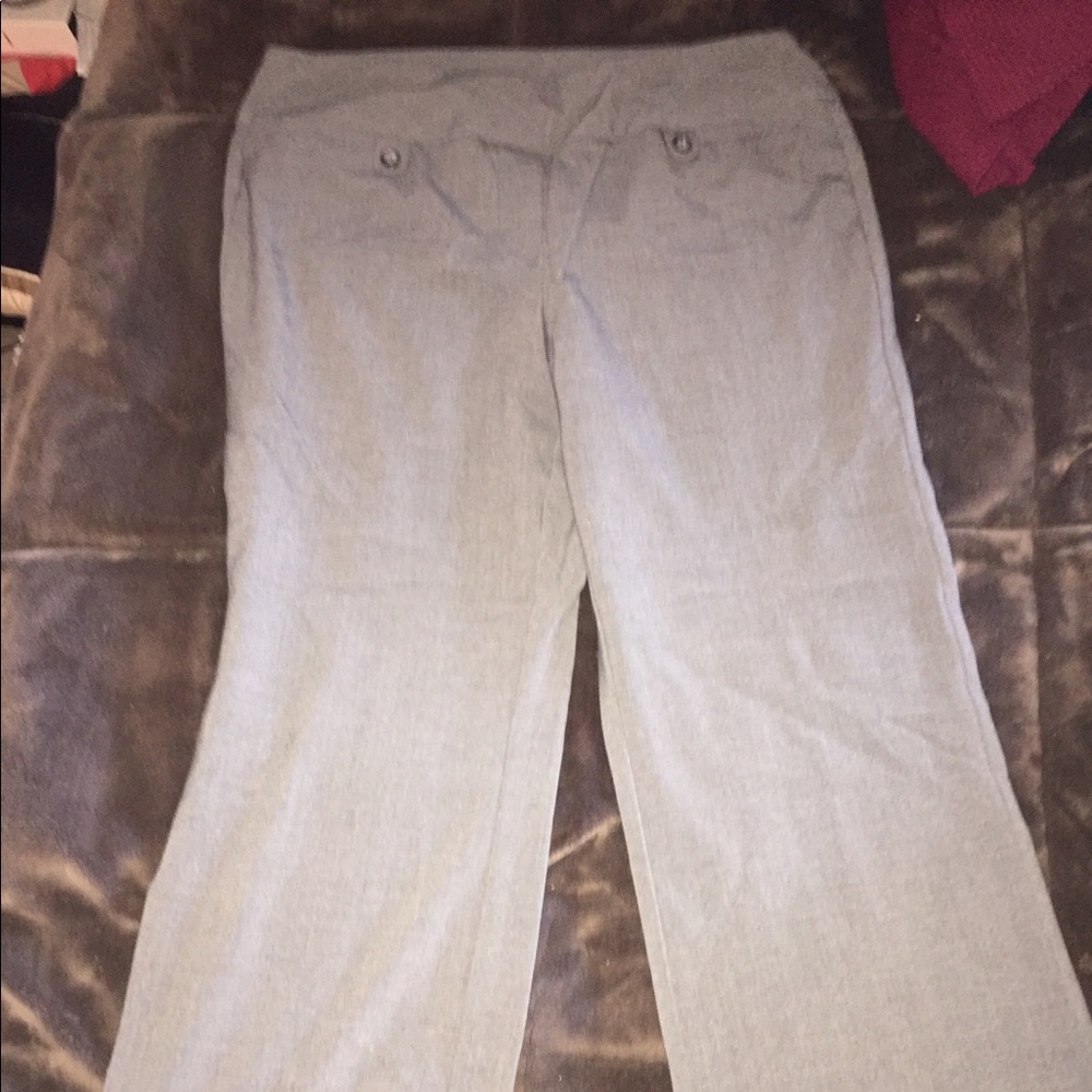Dress Barn grey trousers