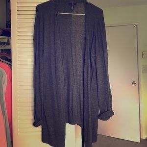 Long GAP grey cardigan!