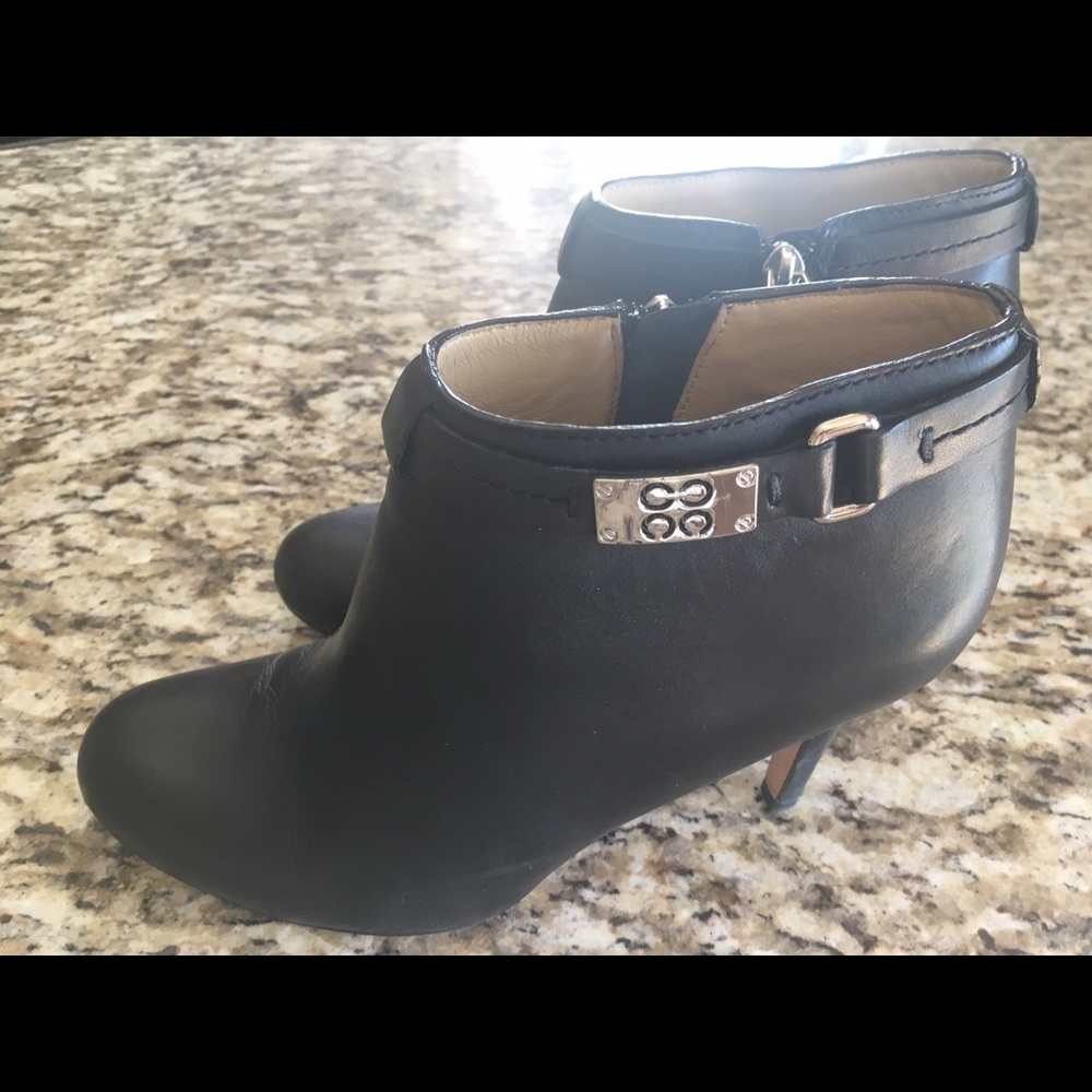 Black Coach Booties